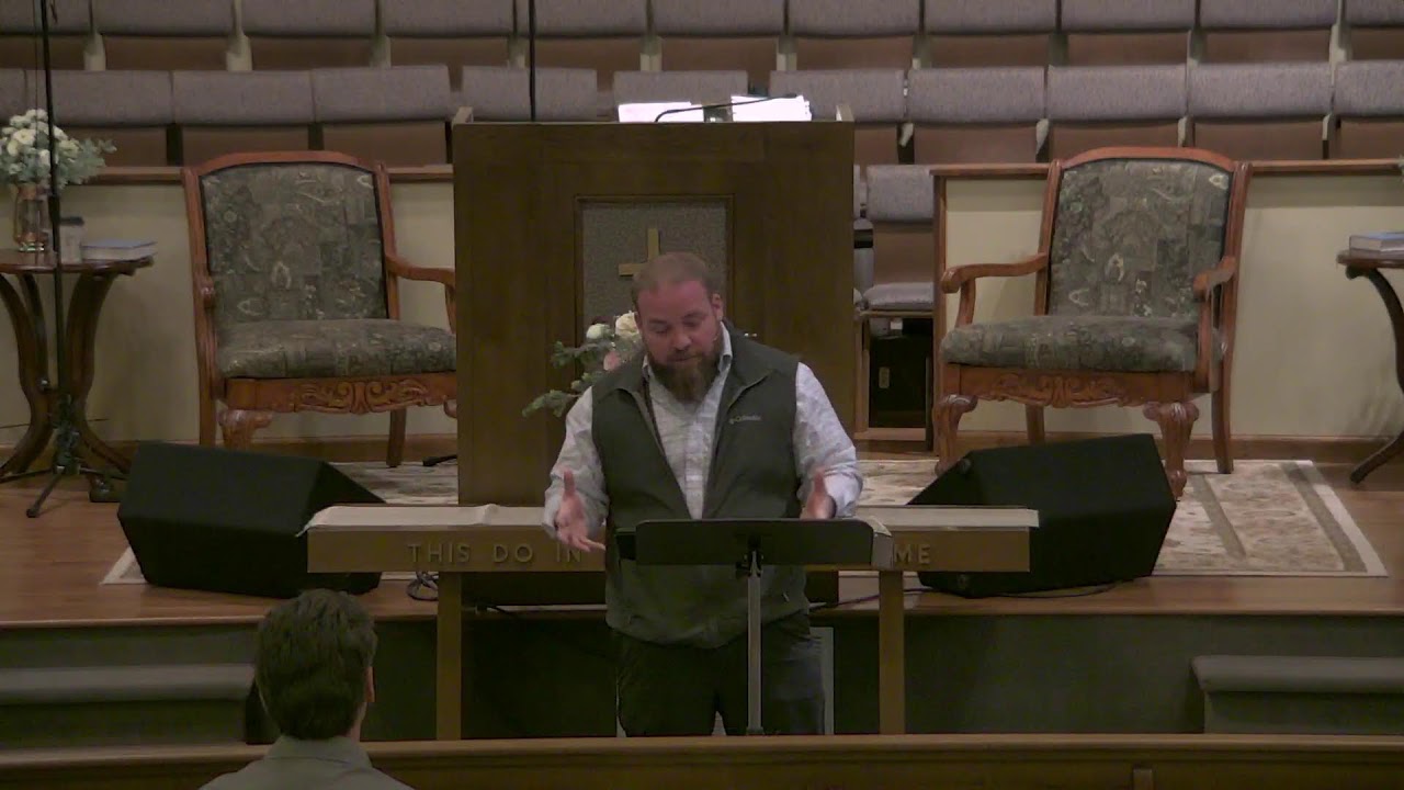 2-11-26 / Wednesday Evening / Pastor Phillip Luther / God's Provision / Ephesians 4:7