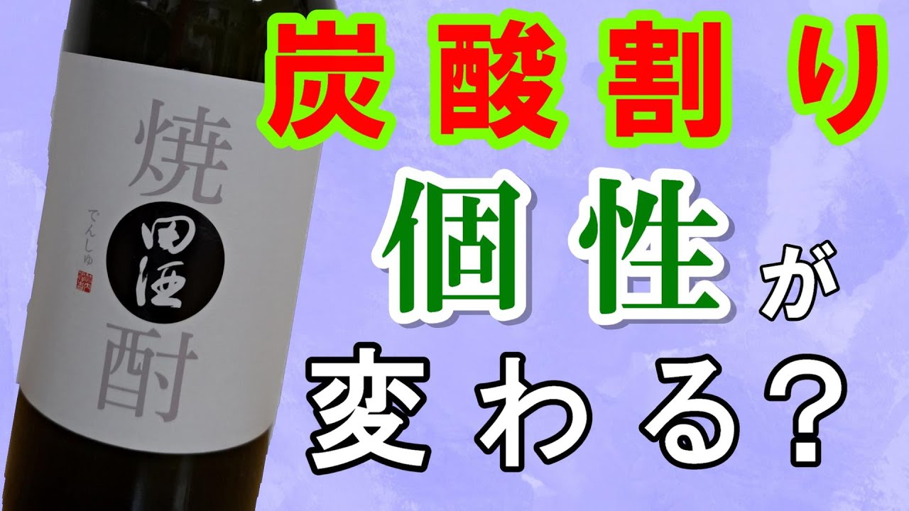 【酒粕焼酎】ロックと炭酸割りで別の顔な田酒がとにかくフルーティ