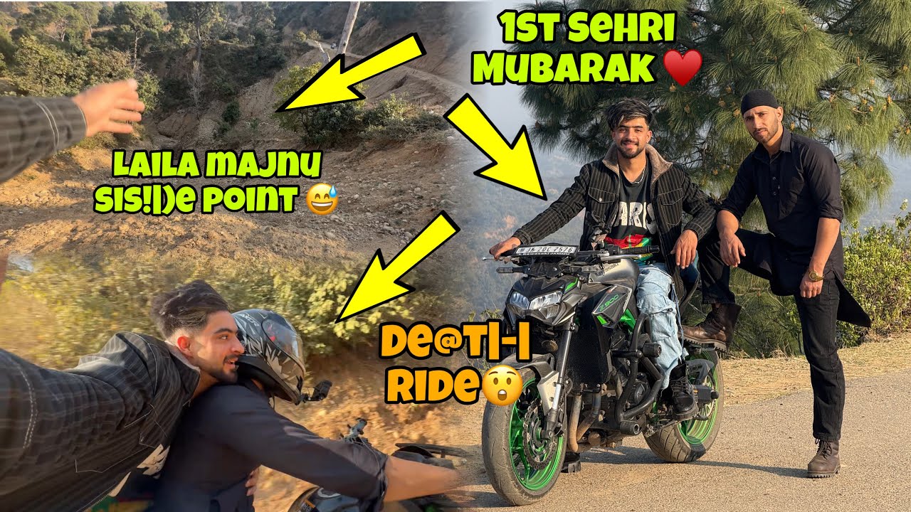 De@d|y Ride to Laila Majnu Point😲 | 1st Sehri Special Vlog🤌🫶