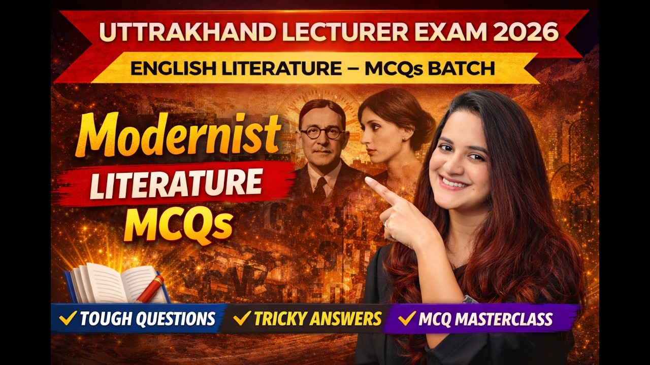 🔥Day-8 Modernism literature Quiz |  | Super Mock Test | Target KVS 2025-26 |