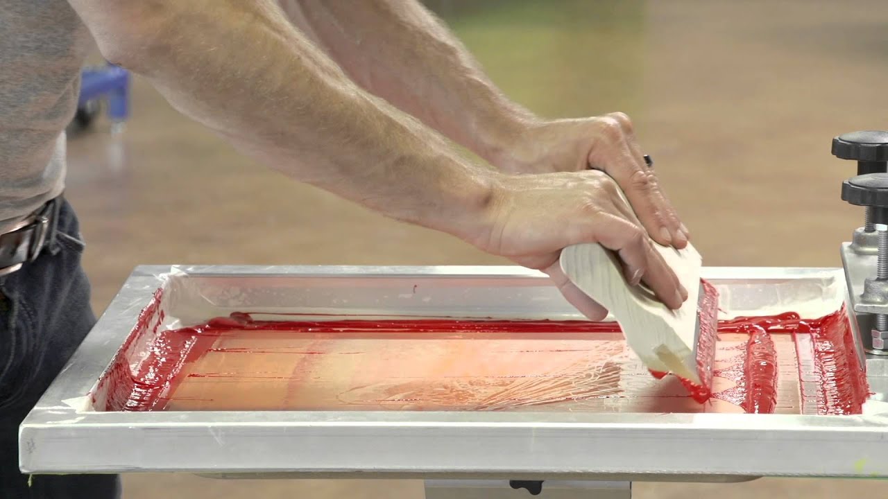 How to Screen Print: The Proper Way to Accomplish a Push Print
