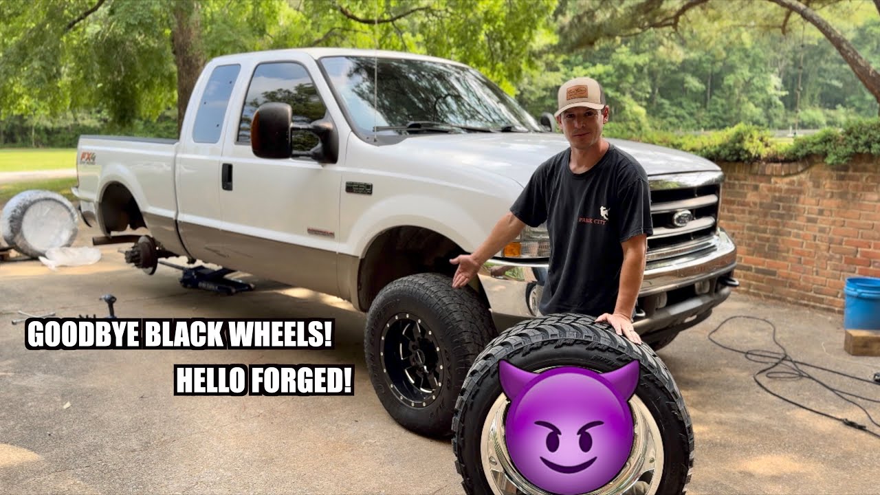 6.0 GETS 22X14 KG1 AND 33X12.50 AMP MT!!!!