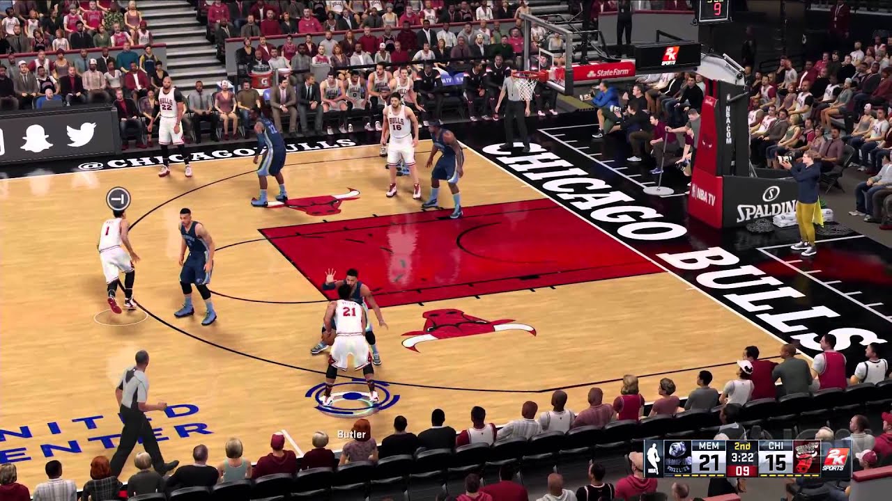 NBA 2K16 Gameplay: Bulls vs. Grizzlies