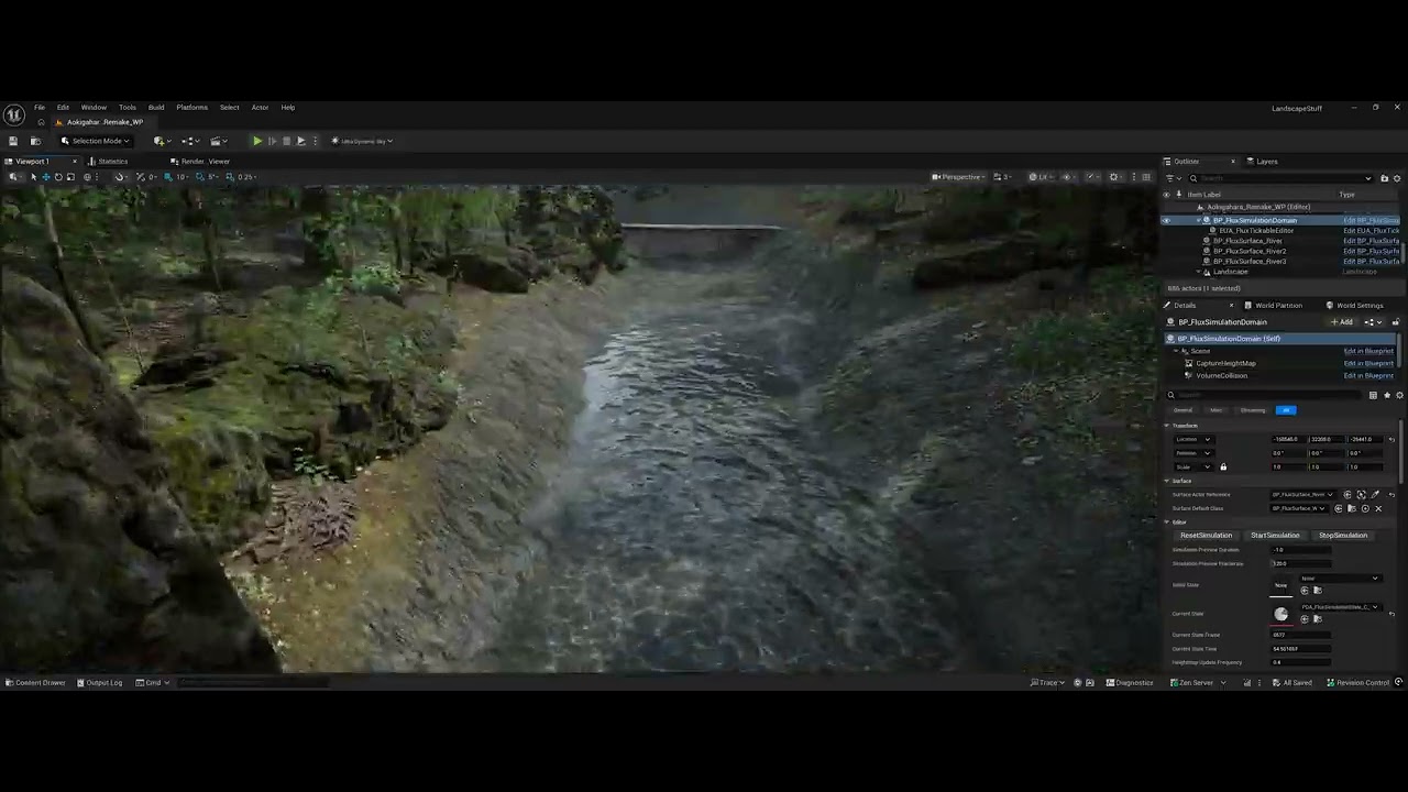 The Silent Grove - Fluid Flux Simulation