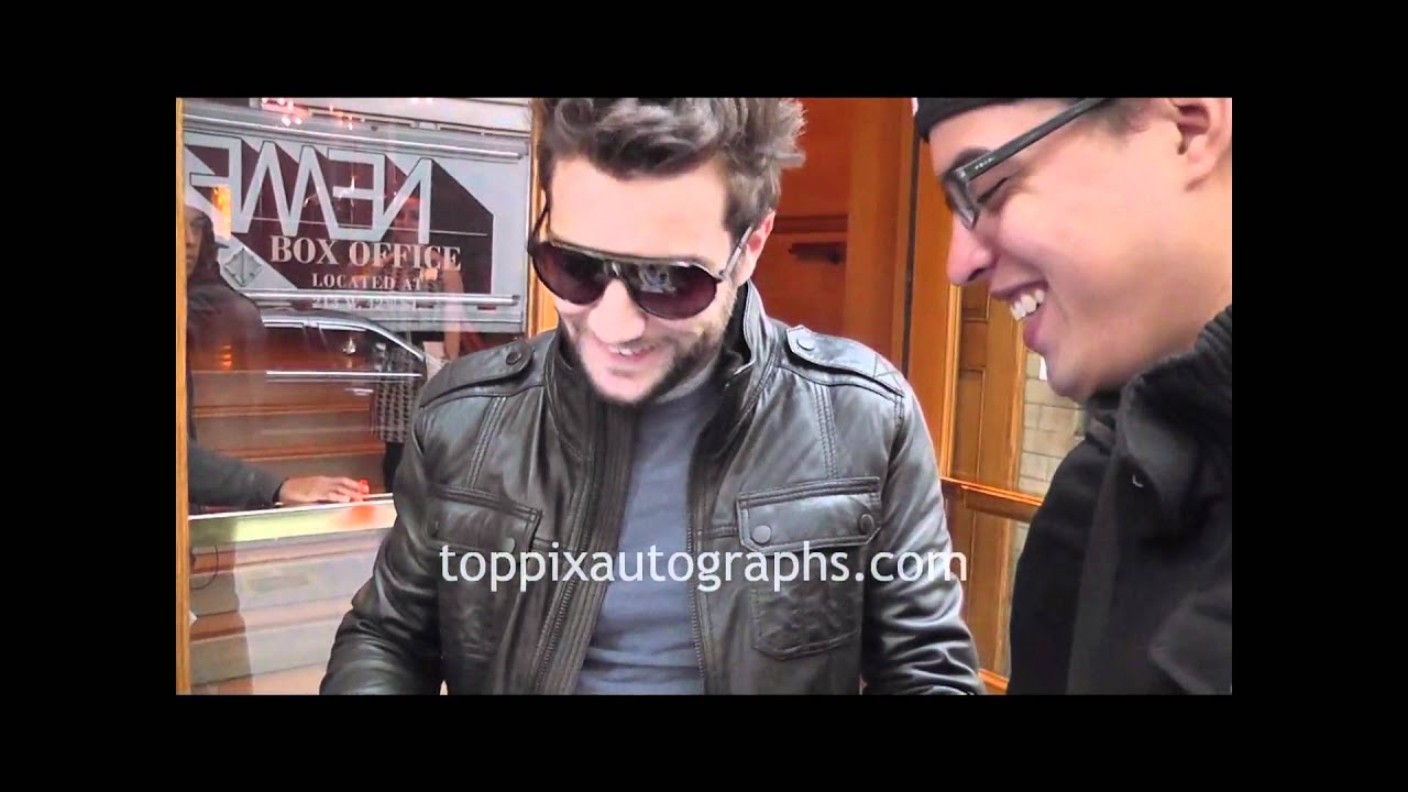 Marcel Vigneron - Signing Autographs at the SyFy Network Upfronts  in NYC