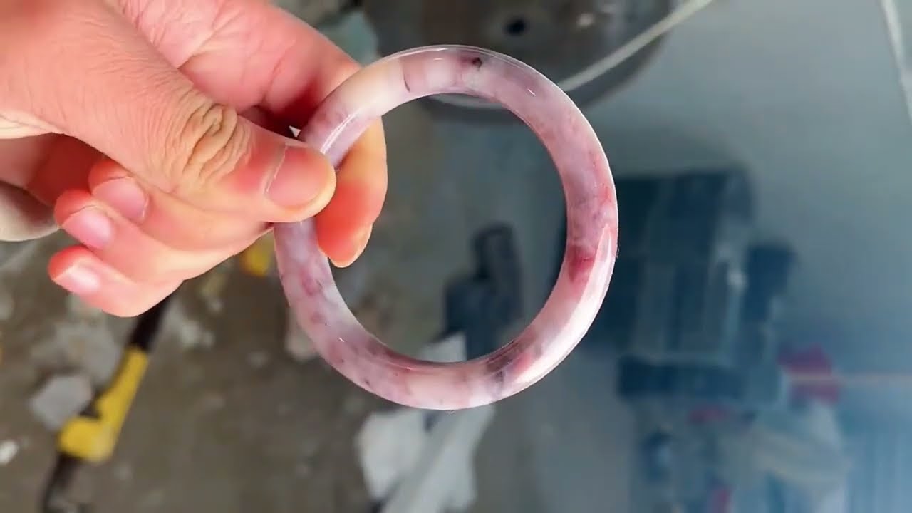 From Raw Stone to Stunning Bracelet: The Making of a Jade Bangle Bracelet
