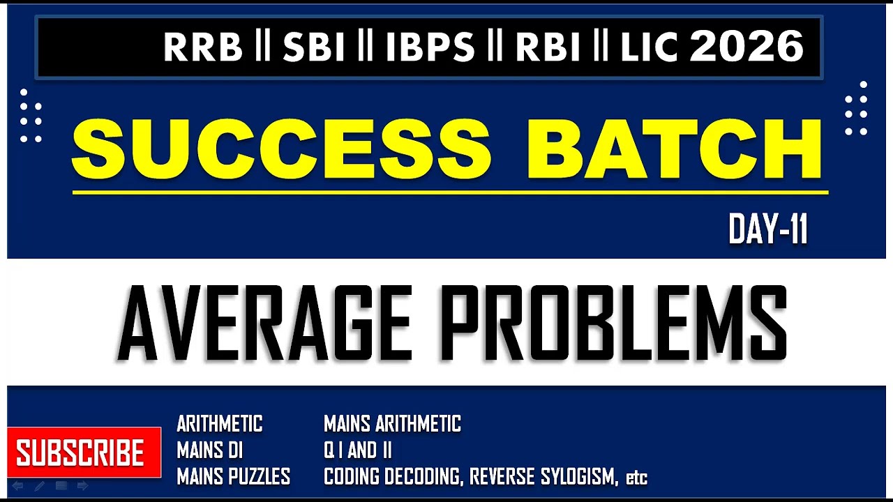 ✅ RBI Assistant Preparation 2026 | ⛔ Average Problems Tricks and Shortcuts. Viral Maths. #viralmaths