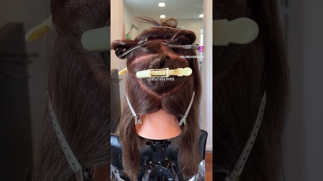 Foil placement #blondebalayage #hairtutorial #blondespecialist #hairgoals #highlights #haireducator