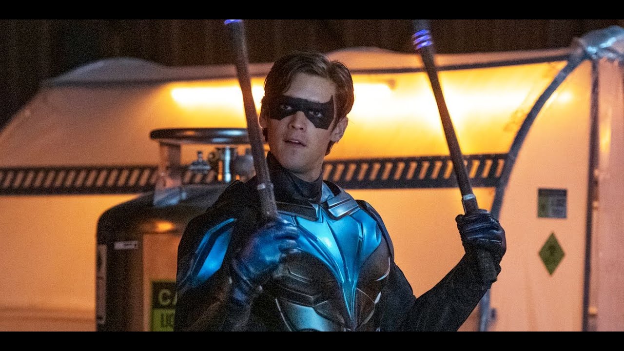 Nightwing (Titans S03) scenes
