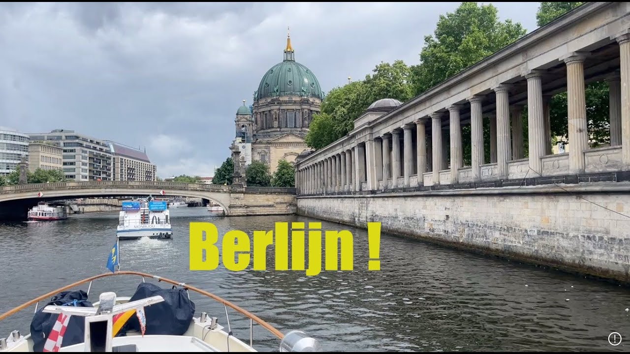 We varen door Berlijn / Vaartocht Duitsland wk 10