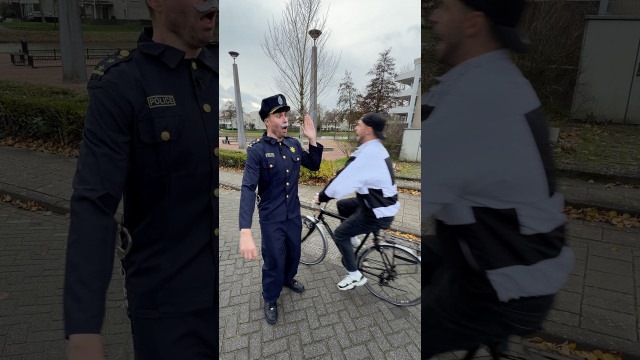 Thomas rijdt de politie aan! 😱