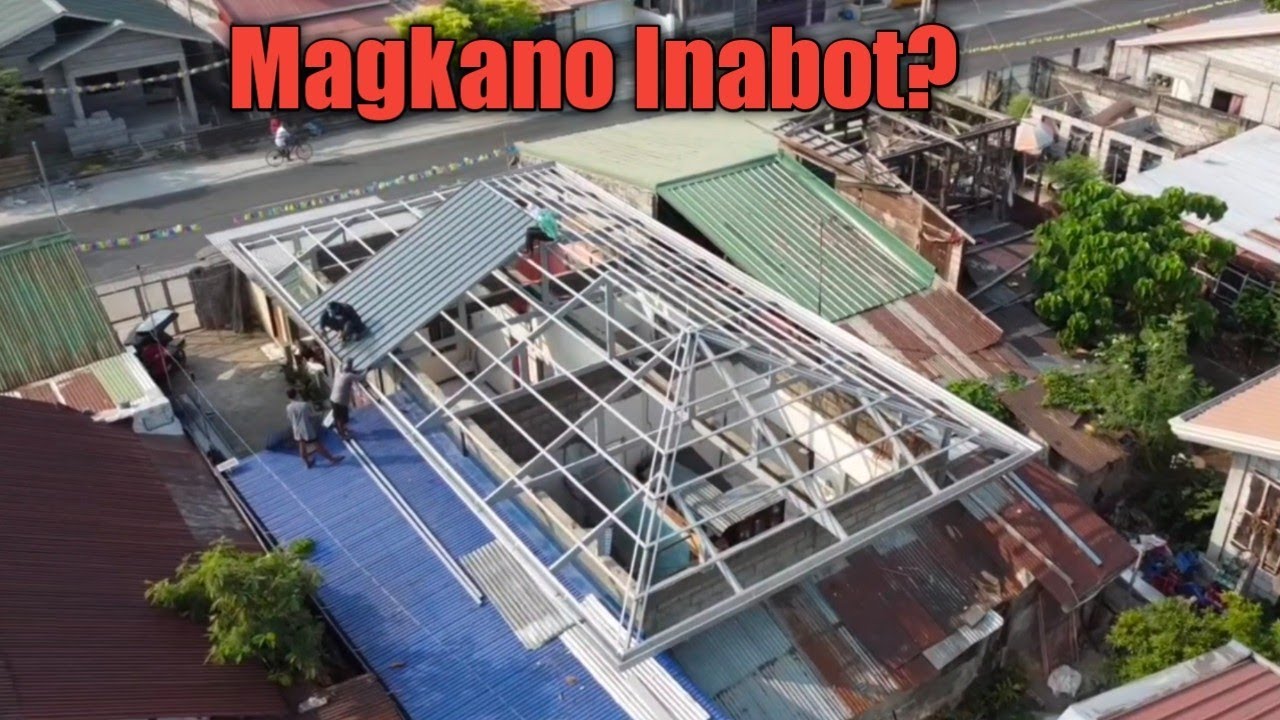 RENOVATION NG BUBONG NI TATAY MAGKANO NAGASTOS