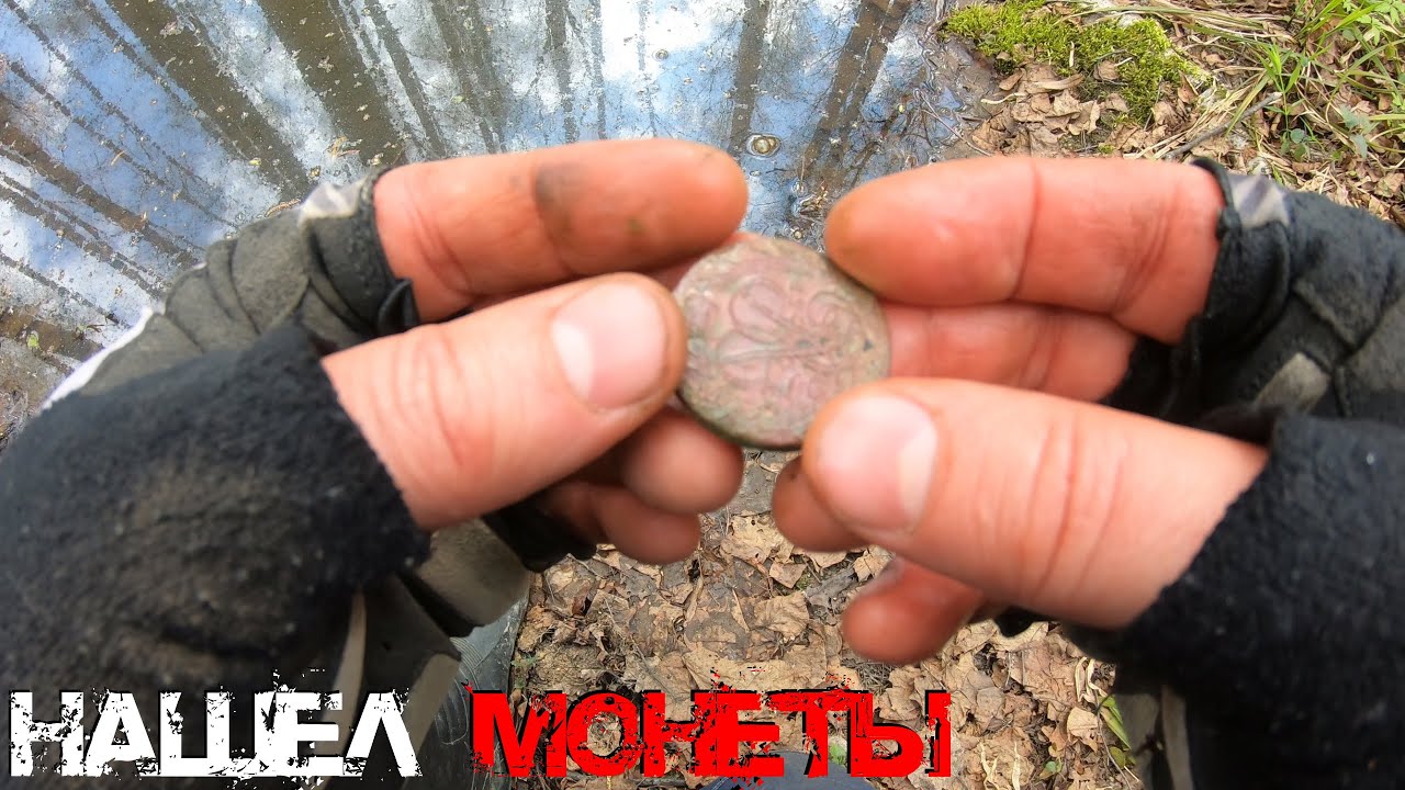 НАШЕЛ СТАРИННЫЕ МОНЕТЫ В ЛЕСУ