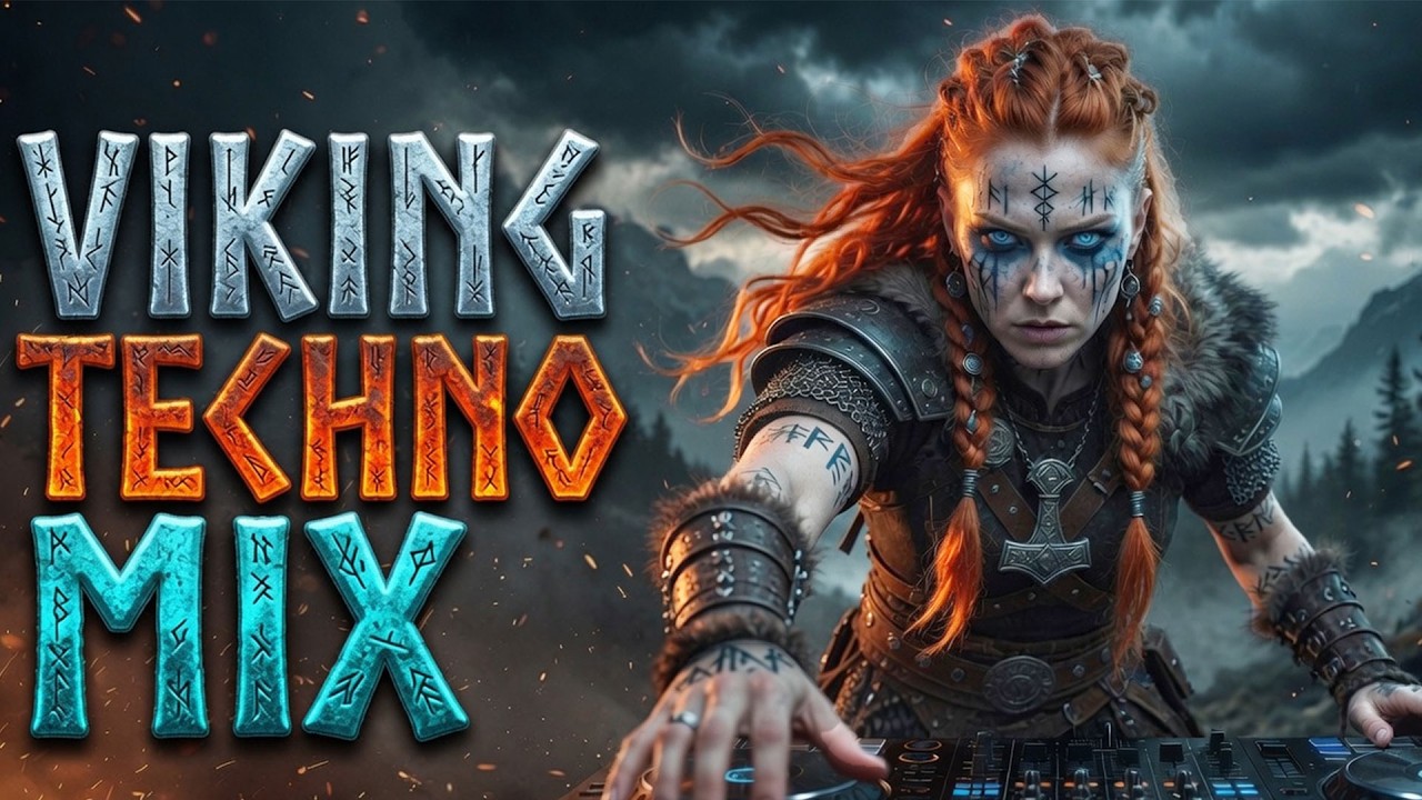 1 hour Viking Techno Music for your Workout ( Bodybuilding & Training in the Gym )