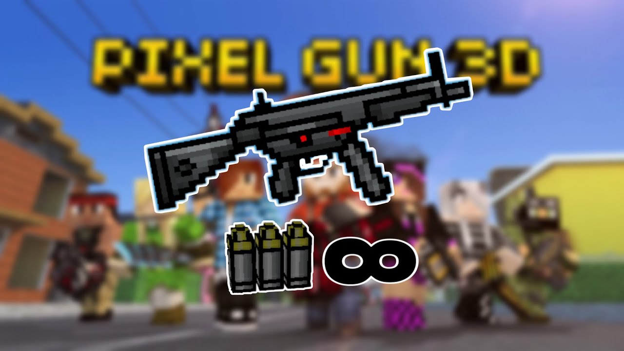 Glitch Infinity￼ amo [Pixel Gun 3D]