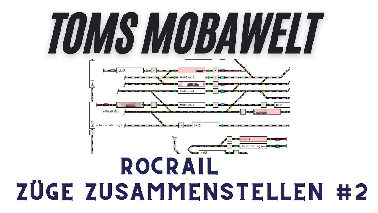 Rocrail-Züge zusammenstellen Teil 2/2, Folge #184