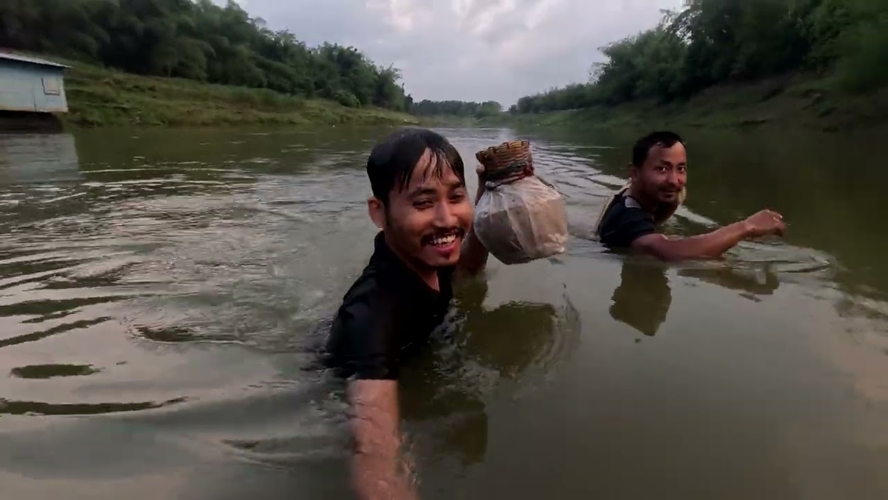 Fishing at Katakhal river. Like, share and subscribe..
