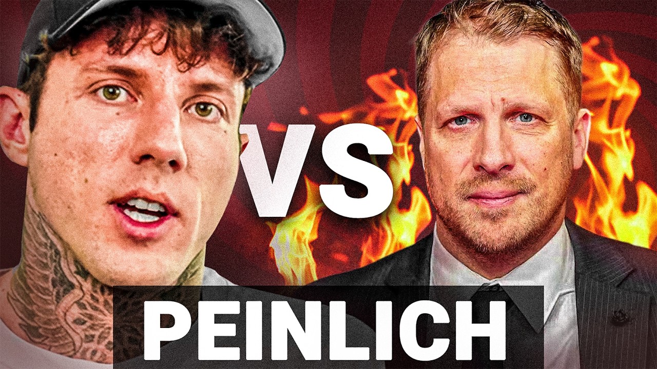 Oliver Pocher hat die Hosen voll. 