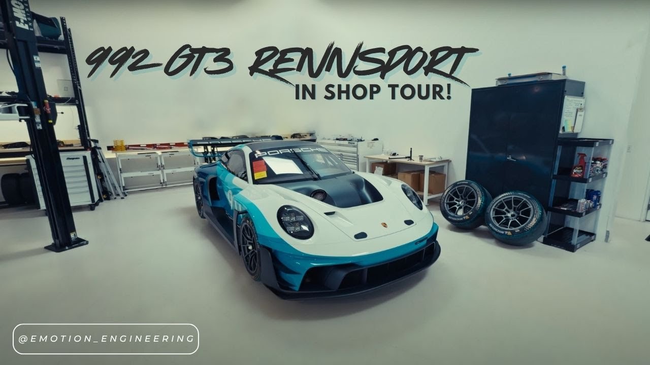 992 GT3R Rennsport in Shop Tour!