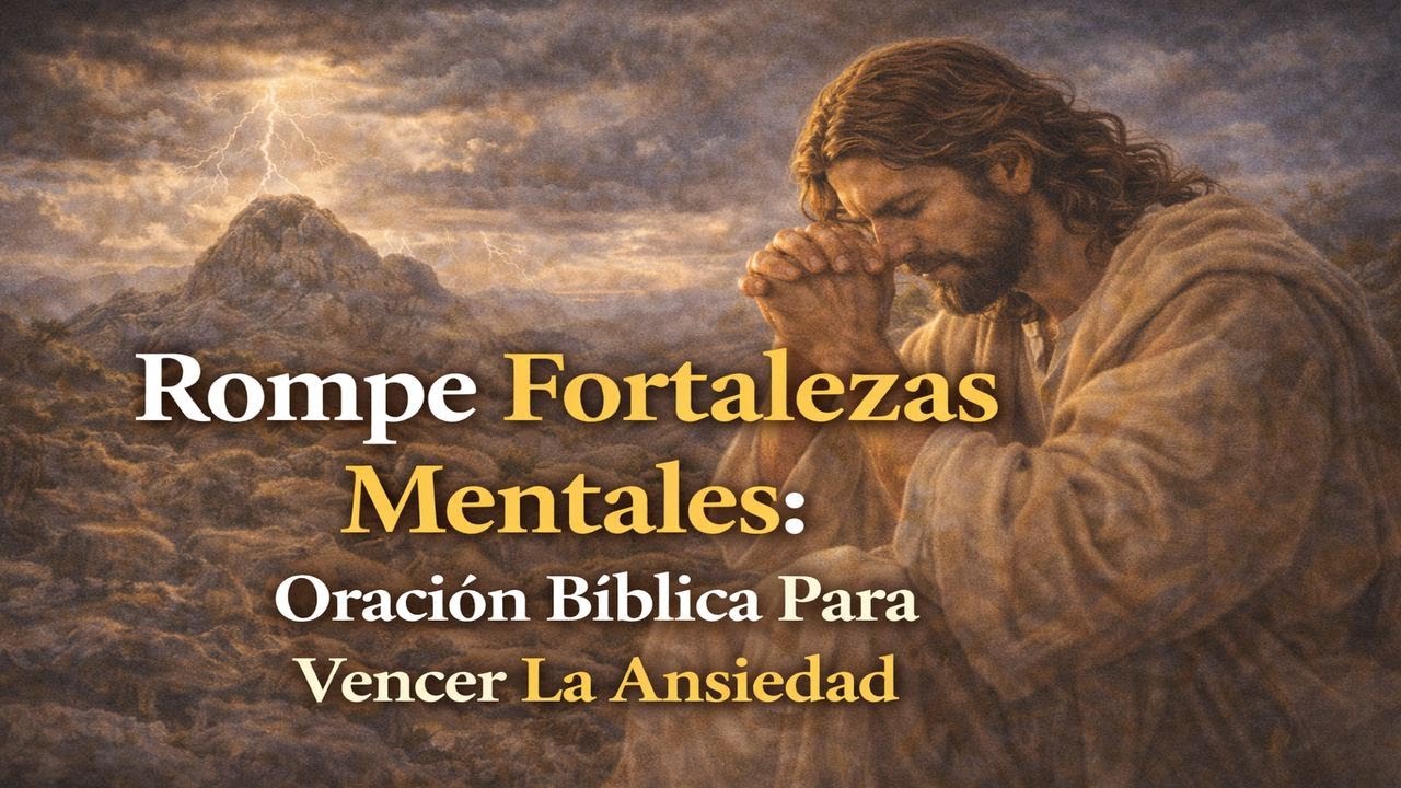 Rompe Fortalezas Mentales: Oración Bíblica Para Vencer La Ansiedad