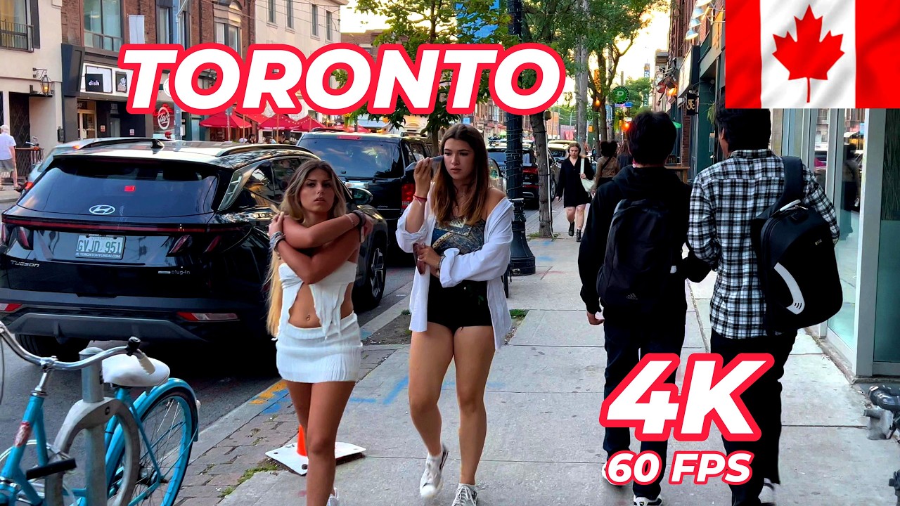 Toronto Little Italy: Exploring Toronto’s Coolest Neighborhoods! 4K