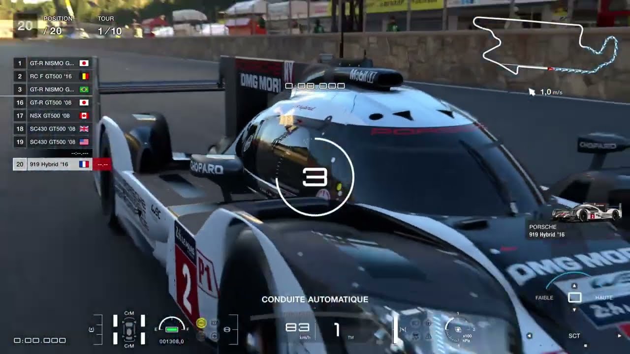 GT7 - Porsche 919 Hybrid '16  - Trial Mountain - SETUP complet - Weekly challenge