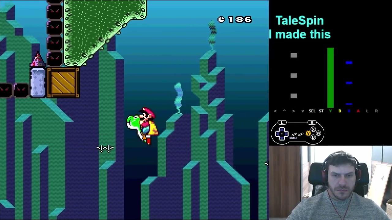 TaleSpin an SMW Kaizo Yoshiflight Hack - all clears