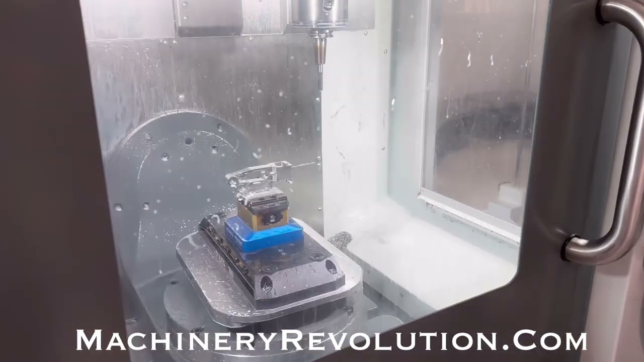 2022 Haas UMC 500SS 5-Axis 12,00RPM CNC Vertical Machining Center With 10 Station Pallet Pool