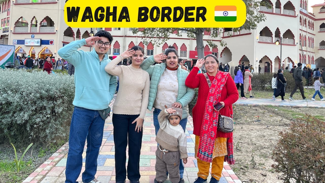 || Wagha Border पहुँच गए, एकांश ने लगाये जोर~जोर से नारे || Ekanshandfamily vlog #ekanshandfamilyy 