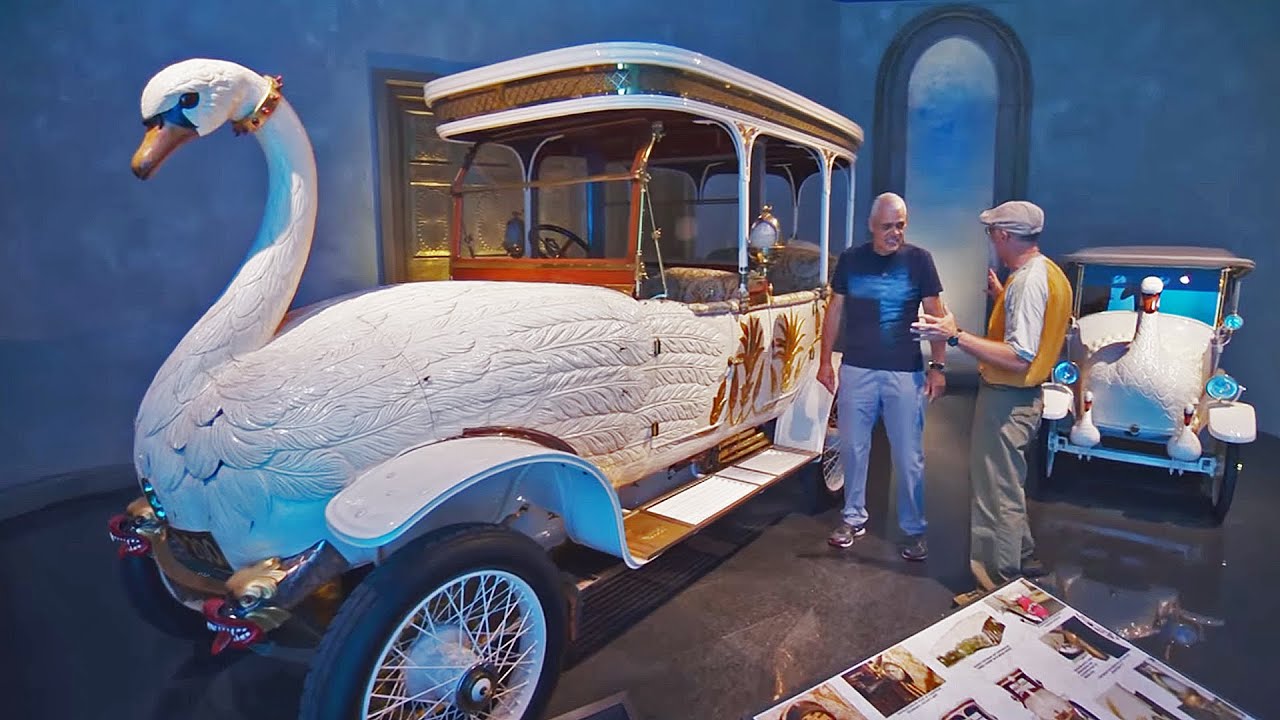 Swan Car | Sprays Hot Water | Onboard Pipe Organ | Weird Rides