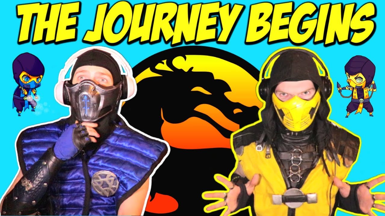 Scorpion & Sub-Zero REACT - MORTAL KOMBAT : THE JOURNEY BEGINS ENDING! | MK PARODY!