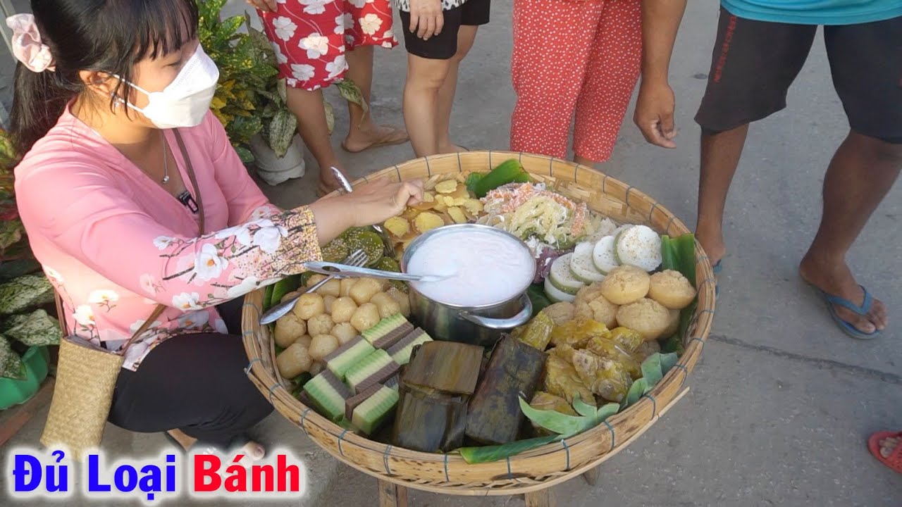Sáng Sớm đem Mâm Bánh Đủ Loại ra Bán Ai Củng Thèm Ăn #57