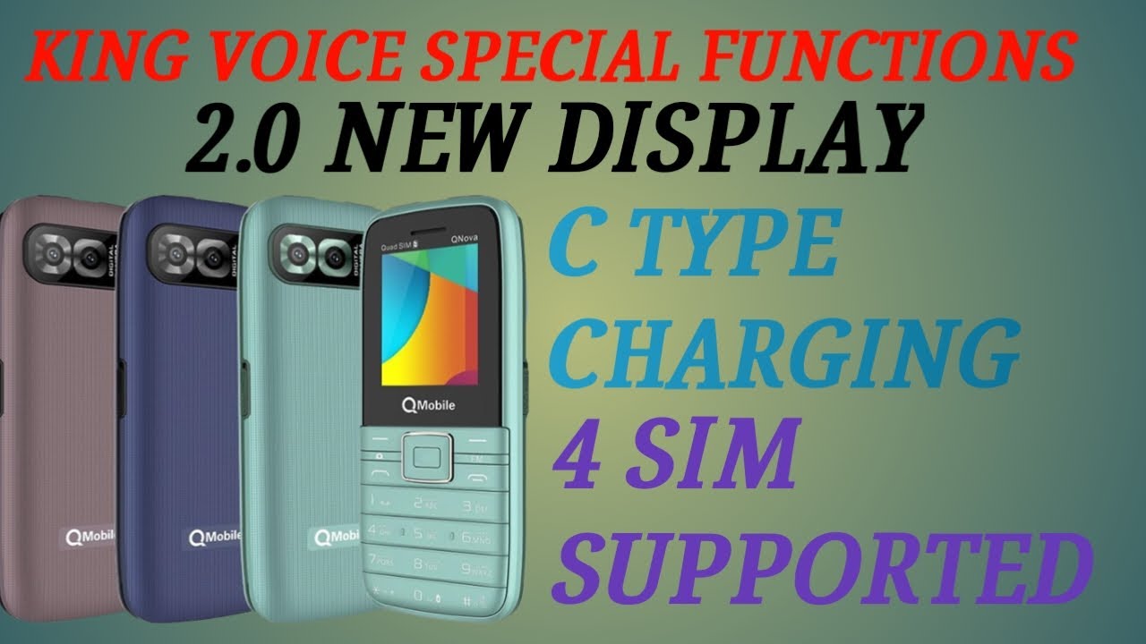 QMOBILE NOVA 4 SIM MOBILE ,BEST QMOBILE NEW FEATURE ,POWERFUL SPEAKER#barphone #qmobile #mereview