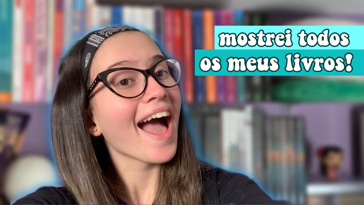 tour pela minha estante! | bookshelf tour