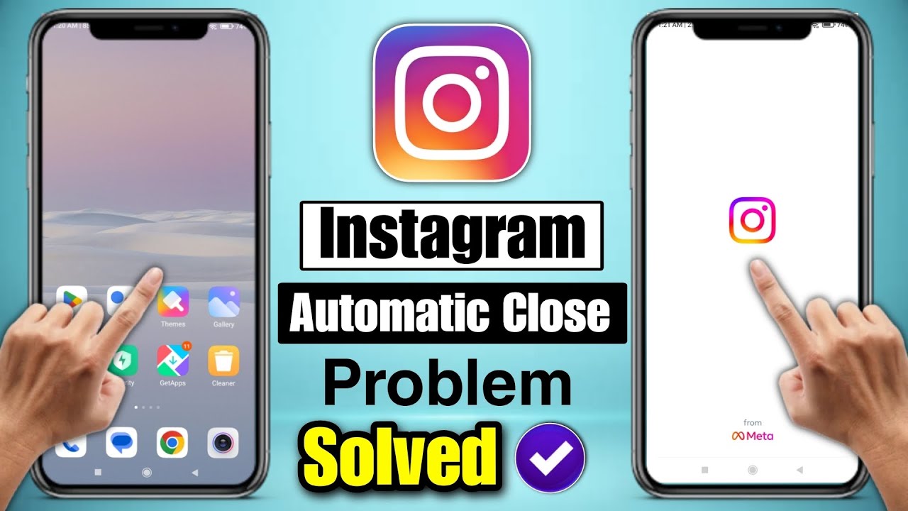 instagram auto back problem | instagram crash problem | instagram auto back ho raha hai