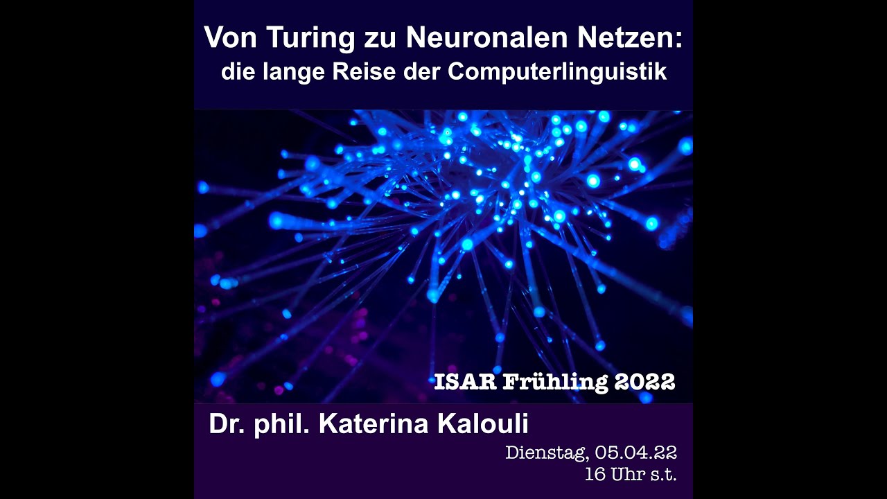 Von Turing zu Neuronalen Netzen: die lange Reise der Computerlinguistik