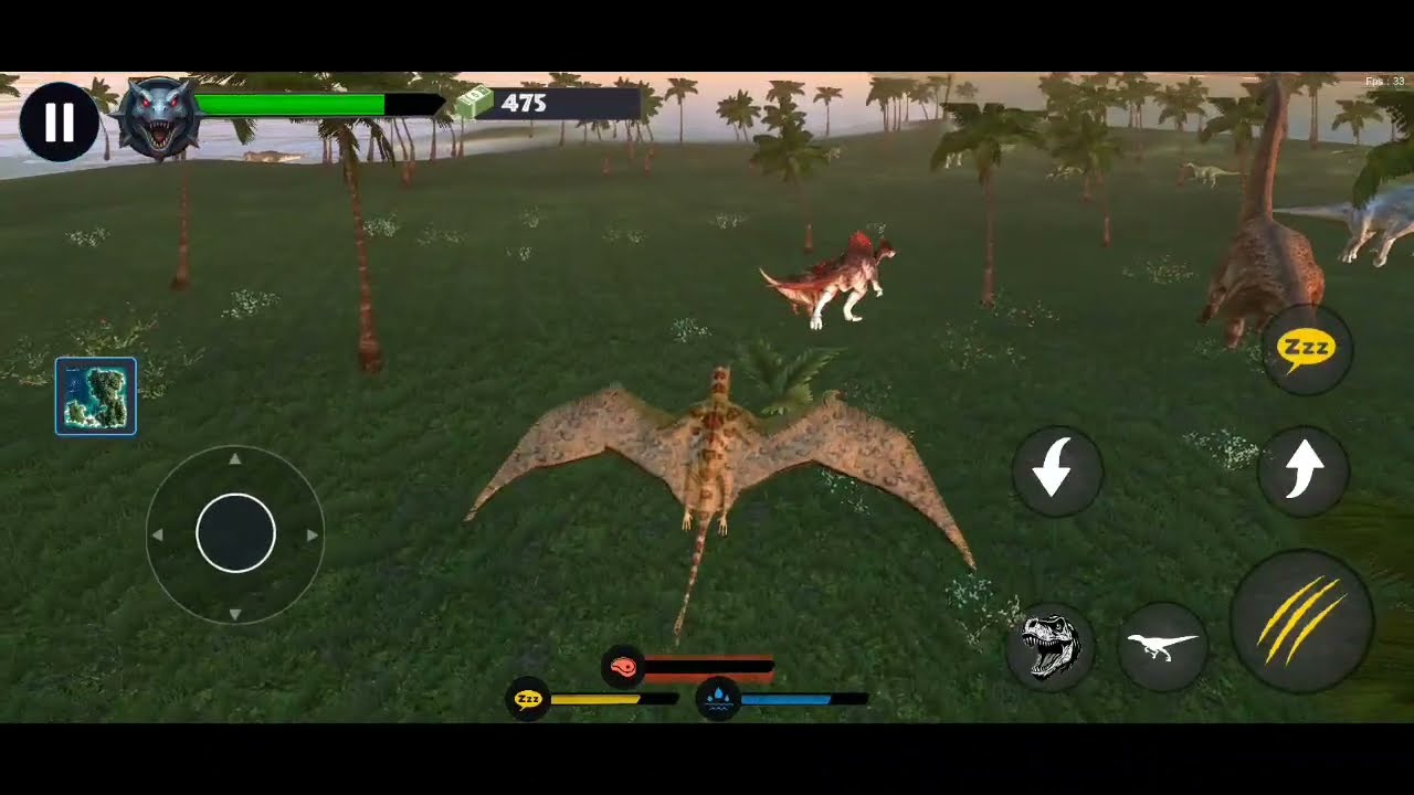  Android Game(恐龍模擬遊戲)Jurassic Clash Primal Dino Sim - 2025.8.6