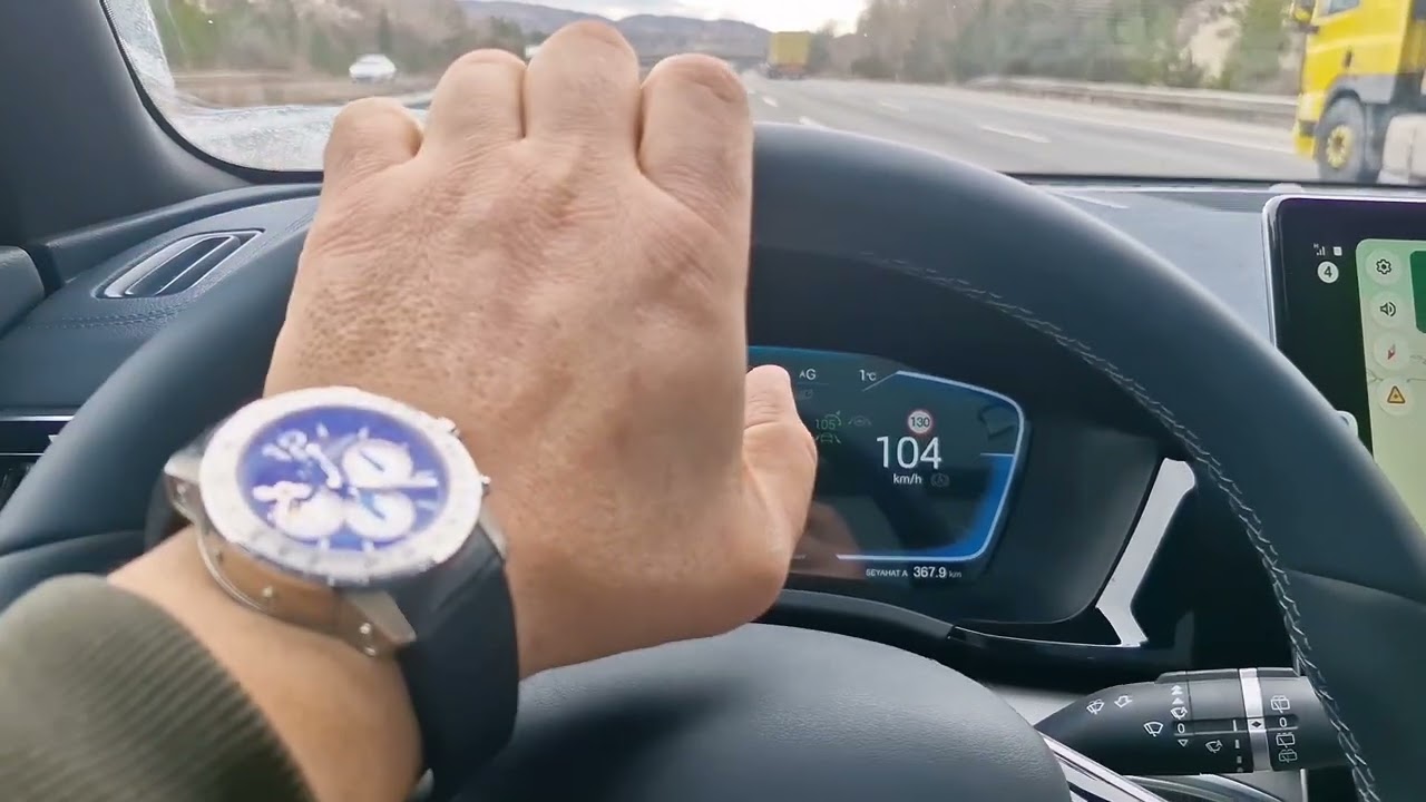 BYD Seal U EV ile İki kişi Kış Mevsimi İstanbul Polatlı arası yolculuk t&uuml;ketim verisi