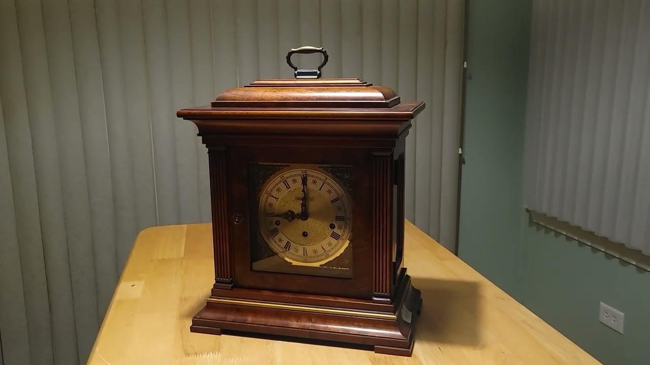 [New Clock] A 2000 Howard Miller [Thomas Tompion] Triple Chime mantle clock