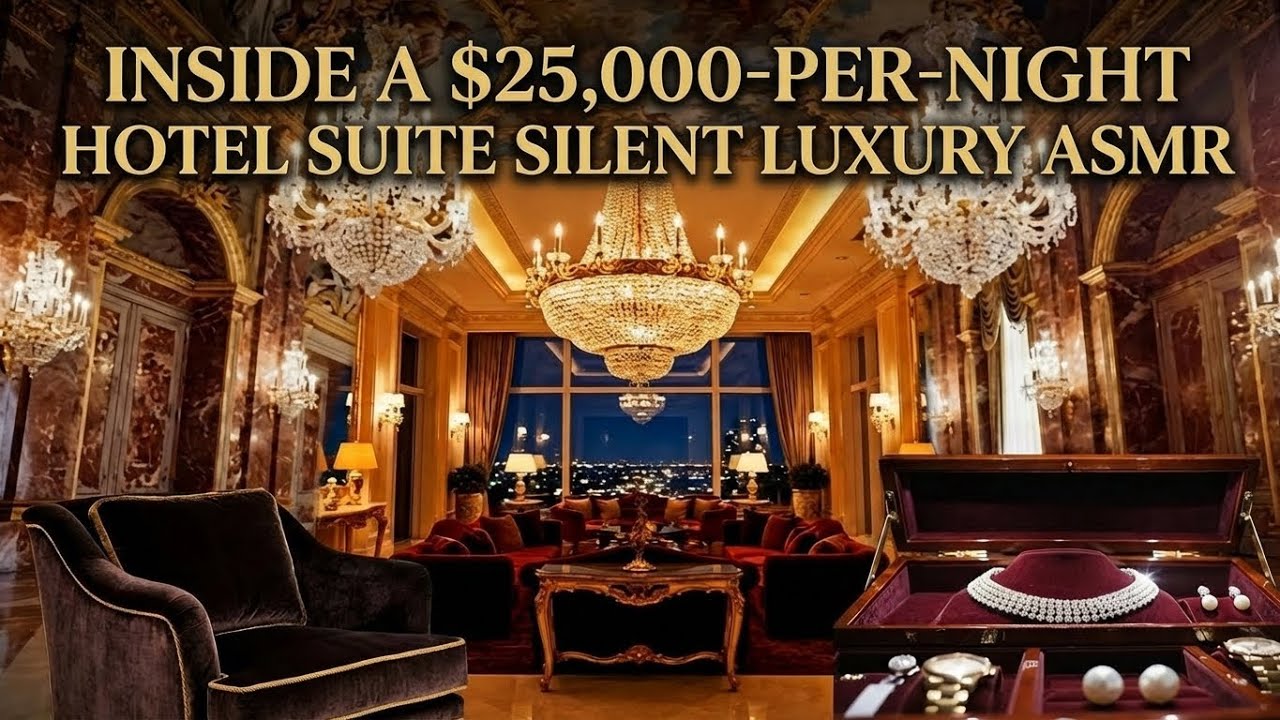 Inside a $25,000/Night Hotel Suite — Ultra Luxury ASMR #LuxuryHotel #SilentASMR #LuxuryLifestyle