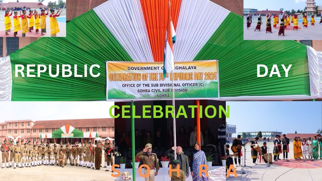 75th Republic Day Celebration| Sohra| Cherrapunji| Full Video