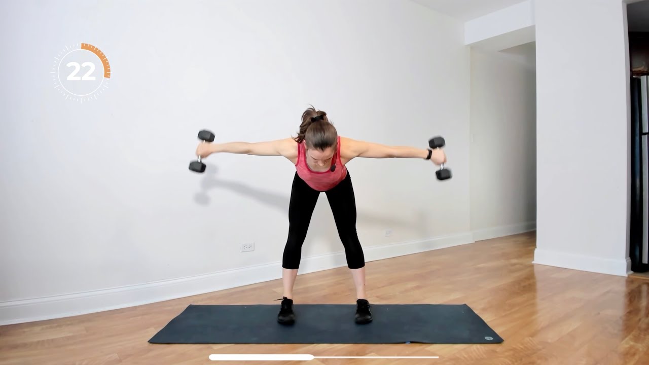 HIIT w/ dumbbells - cardio, strength, balance (3/11/25)