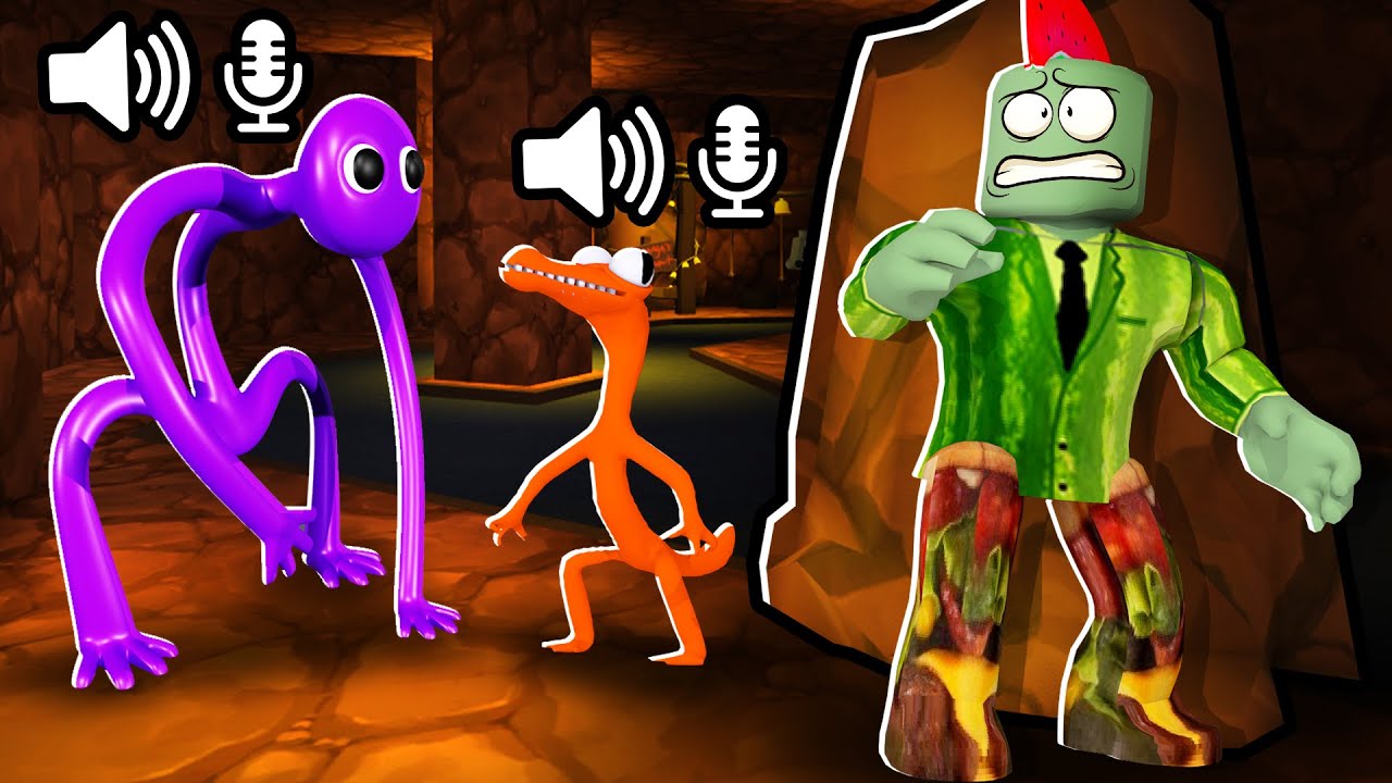 Rainbow Friends, Maar Ze Praten! (Roblox)