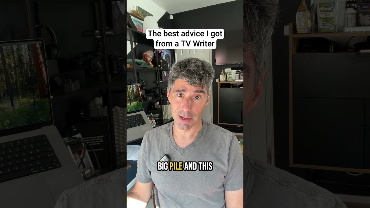 The BEST advice I got from a TV Writer. #greenlightyourself #advice #writersroom #screenwriting