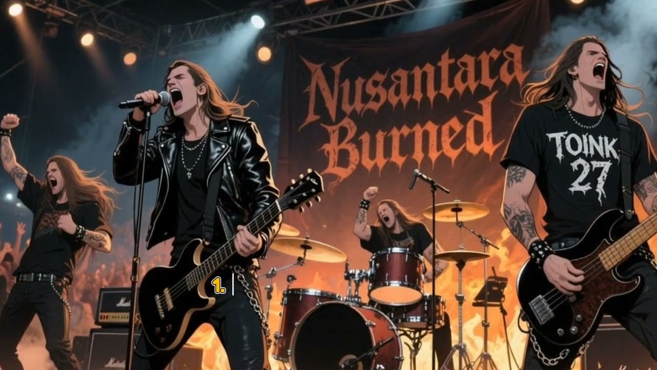 3.Nusantara BURNED- album keadilan