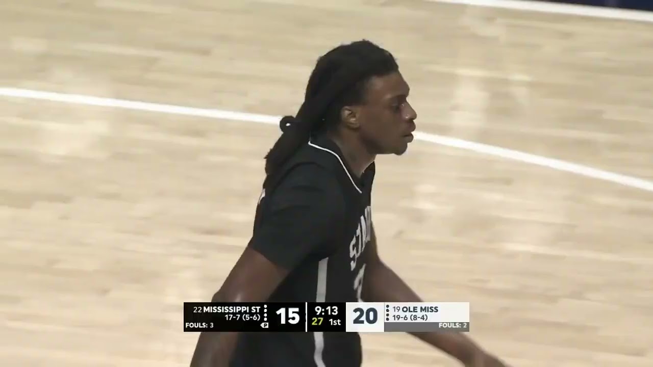 Jaylen Murray 2024-2025 Season Assists - Mississippi - NCAA