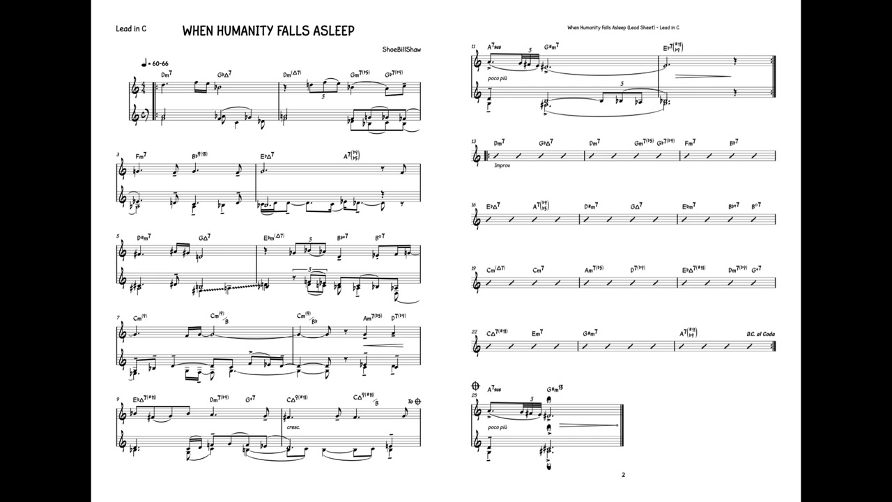 When Humanity Falls Asleep (ver SQ)