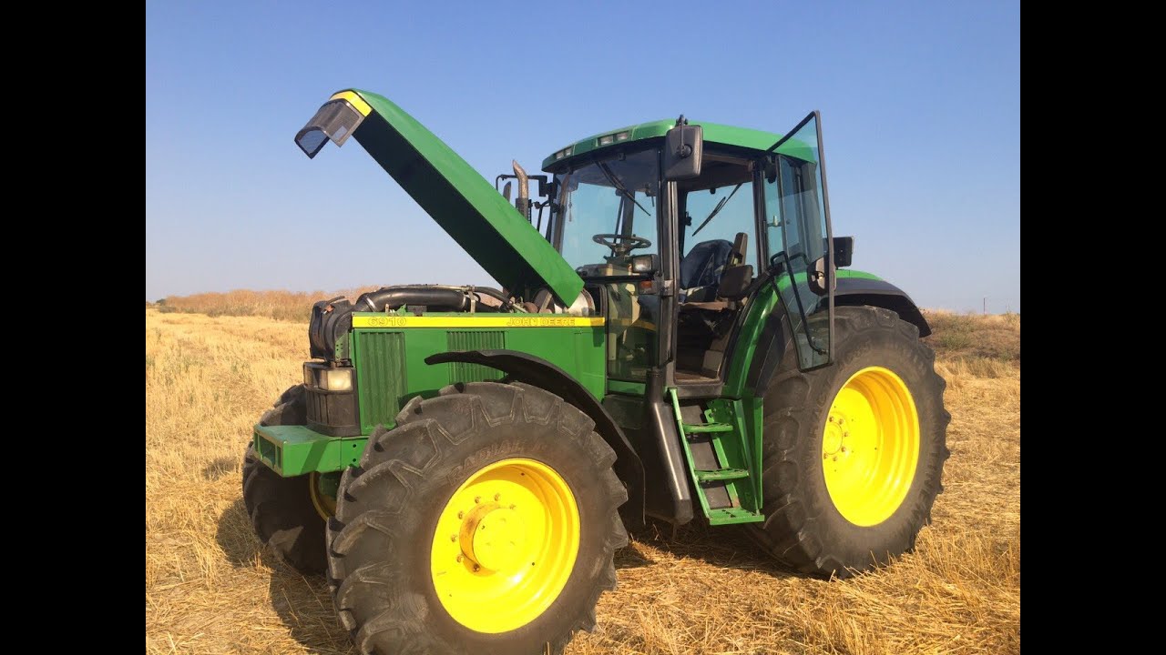 Видео обзор трактора John Deere 6910 (2001)