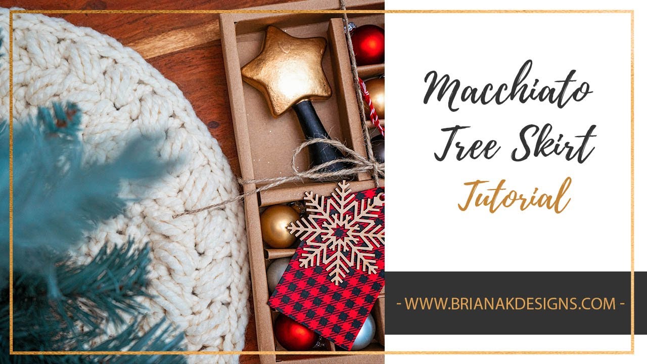 Macchiato Wreath Tree Skirt Tutorial