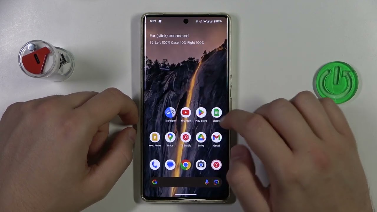 Как подключить наушники Nothing Ear Stick к телефону Android?